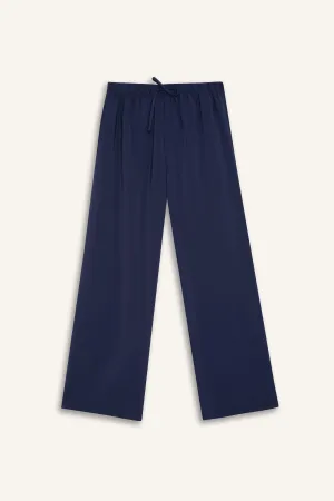 Regular Fit Flexible Clear Beach Pants-Fall in Love
