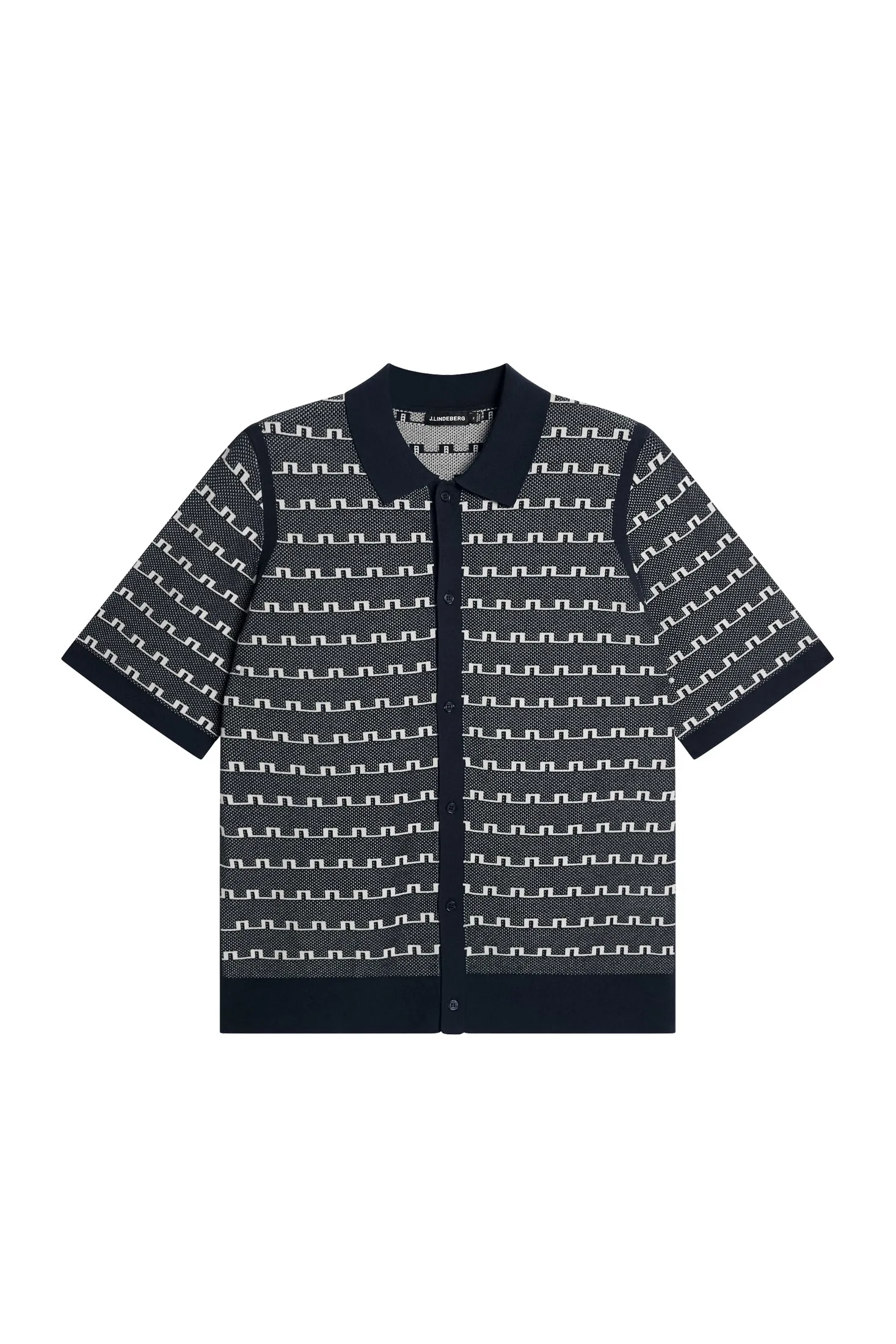 Rolando Logo Jacquard Polo