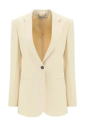 Stella McCartney Slim Fit Tailored Blazer - Butter