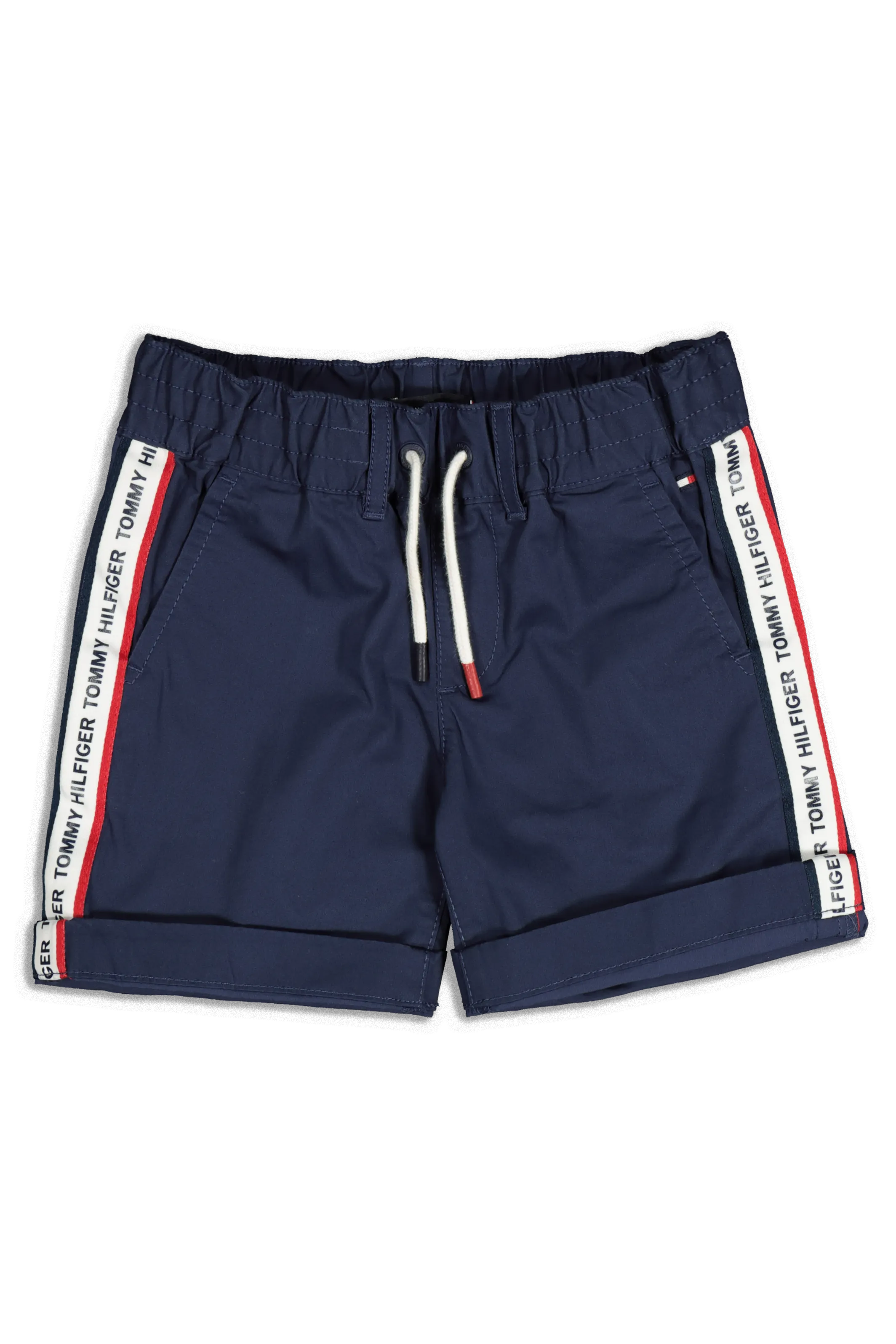 Tommy Jeans Kids Hilfiger Tape Chino Short Black Iris