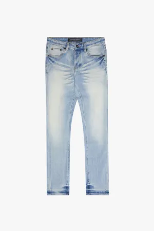 Valabasas "MR. FLEX" LIGHT WASH 4 WAY STRETCH SKINNY JEAN