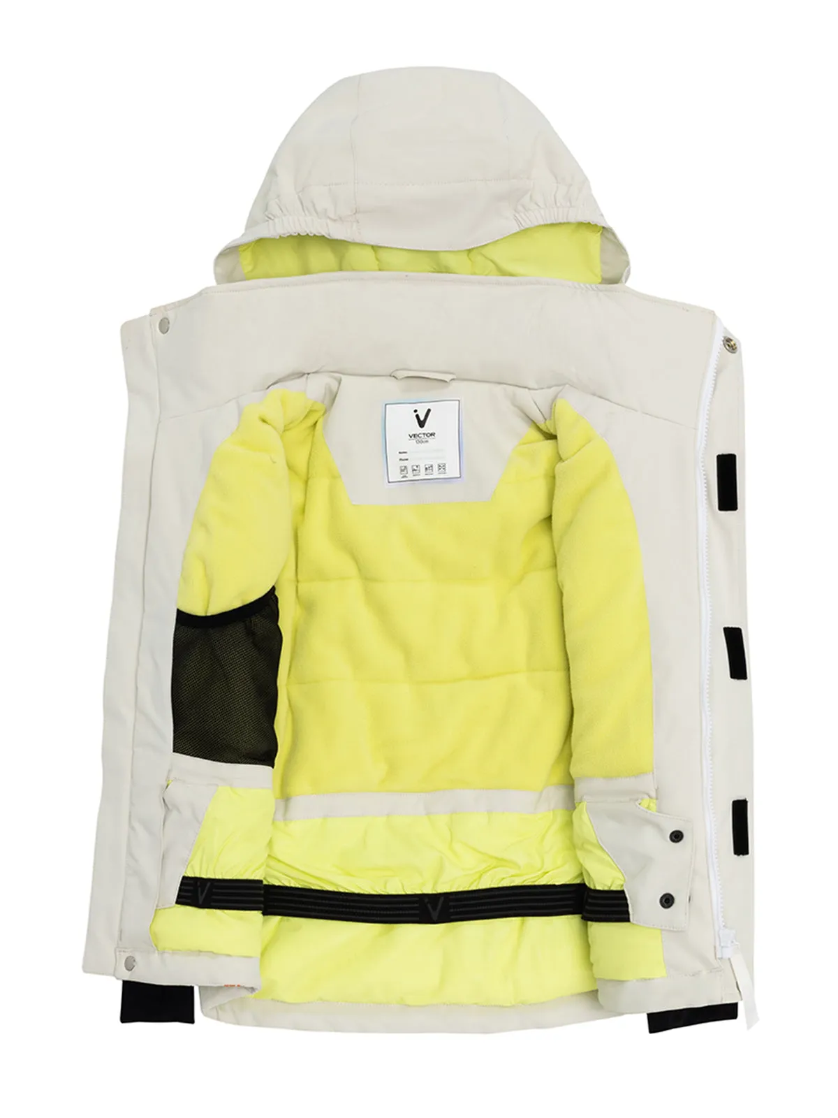 Vector Pastel Doodle Land Kids' Glow Anorak Jacket