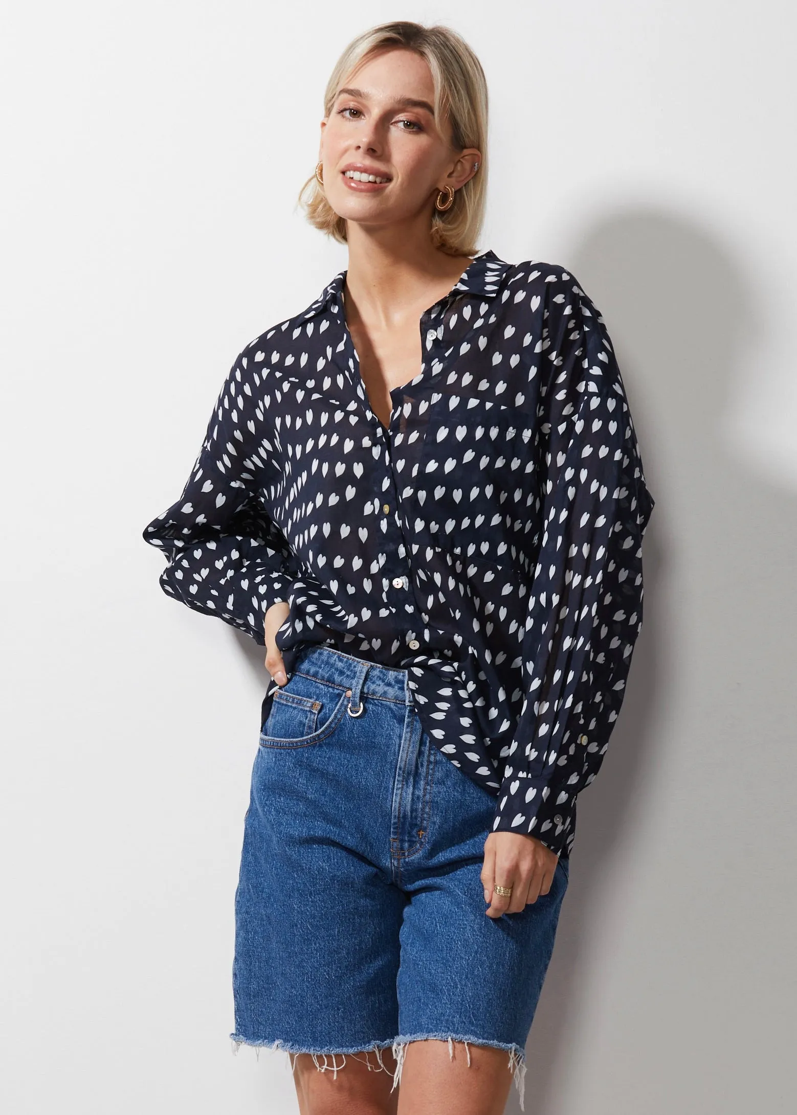 Zaket & Plover - Cotton Voile Shirt - Venice